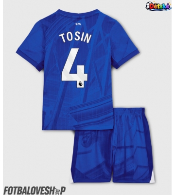 Chelsea Tosin Adarabioyo #4 Dětské Domácí Dres 2025-26 Krátký Rukáv (+ trenýrky)
